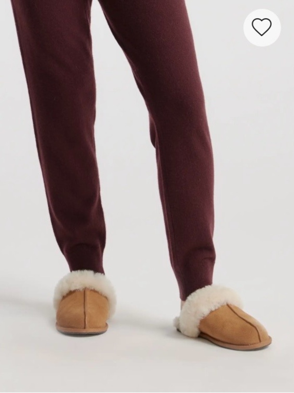 Quince Australian Shearling-Lined Scuff Slipper in Pecan Size 10 - Picture 2 of 9